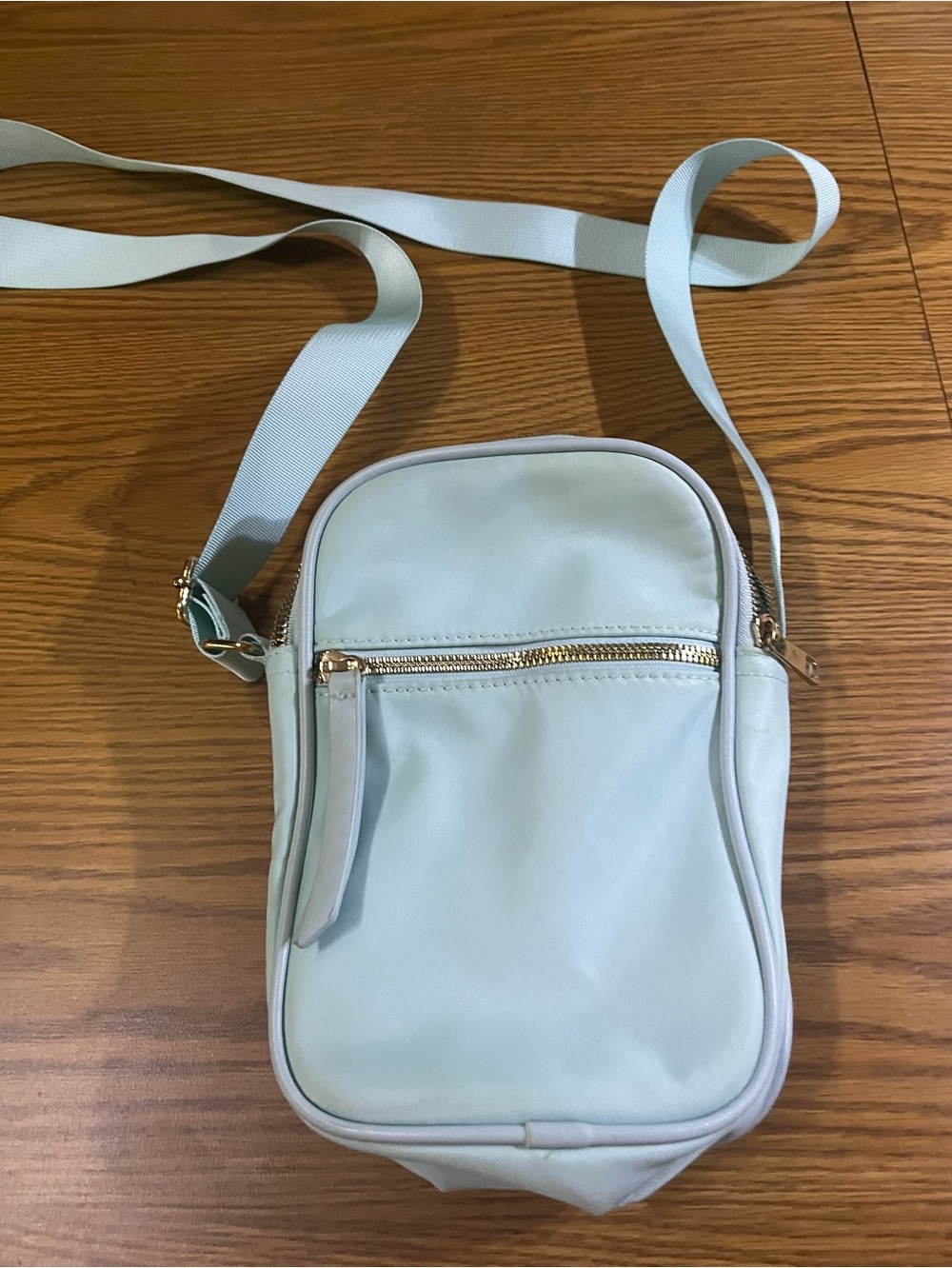 Like Dreams Light Blue Crossbody Phone Bag - Minimalist Women’s Shoulder Bag